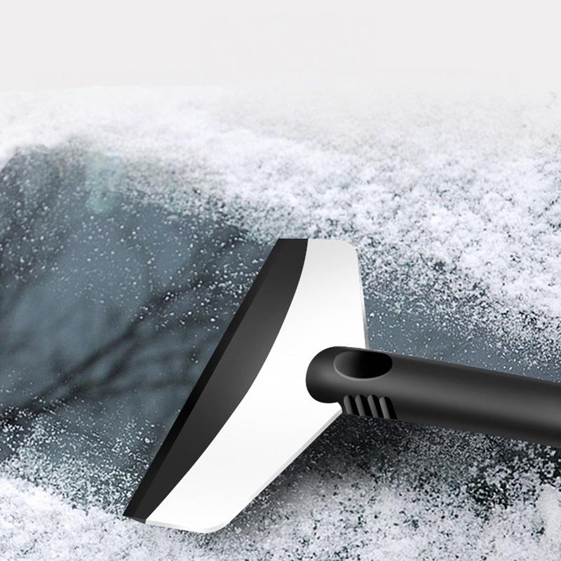 1Pcs Snow Removal Shovel Car Ice Scraper Windshield Glass Defrost Removal Automotive Winter Stainless Steel Car Accessories