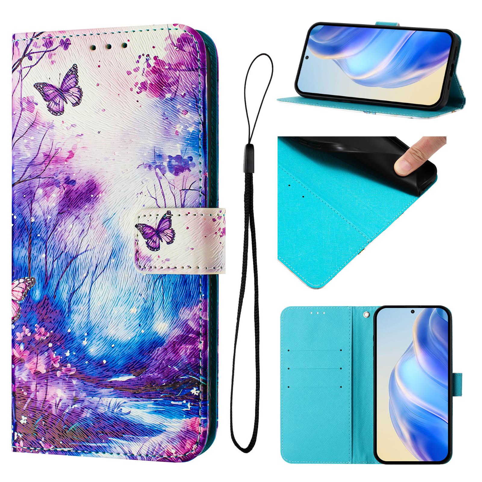 

Stand Flip Leather Phone Case For TCL 60 Nxtpaper 60 XE 60 SE Nxtpaper 605 60R 5G Flip Color Color Painted Pattern Wallet Cover For TCL 60
