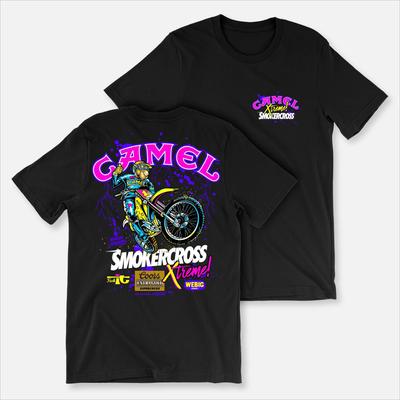 Camelgasm Xtreme Smokercross T-Shirt Men Women Short Sleeve  Tees Summer Tops Retro Streetwear Brand TShirt Men's Clothing