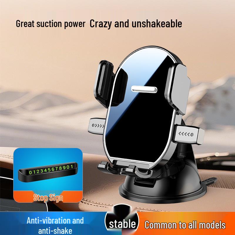 Universal Air Vent Phone Holder for Cars with Suction Cup: Perfect for Navigation in New Energy Vehicles