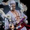 Latest  Anime Zoro Double Headed Nika Statue Handmade Figurine Model Anime Fashion Play Peripheral Ornaments Gift