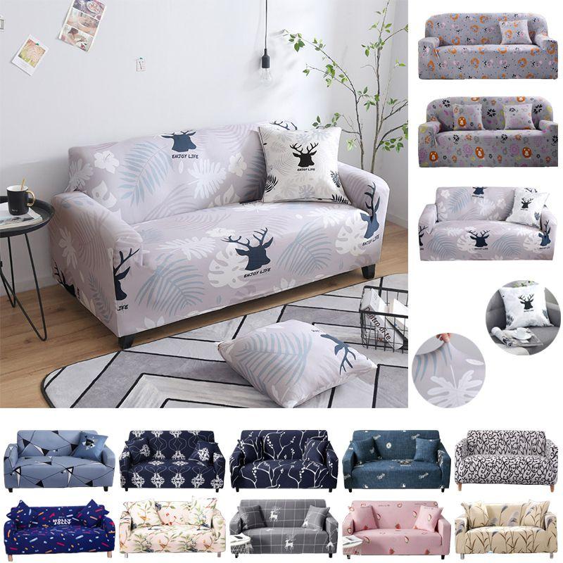 Luxurious Soft Sofa Cover In Multi-color With Excellent Fit And Wrinkle Resistance