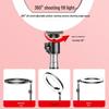 18" Mobile Phone Live Broadcast Stand with Fill Light & Beauty Slimming Filter for TikTok