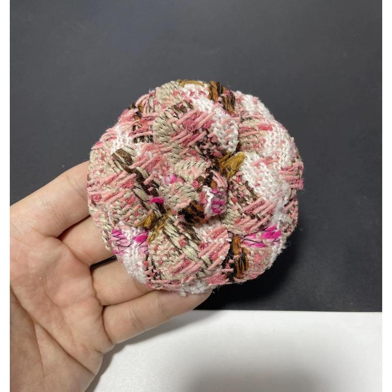 

Полный 8 см высококачественный мятый цветок из ткани Камелия маленький ароматный цветок ювелирная сумка цветок туфелька цветок корсаж головка клипса брошь