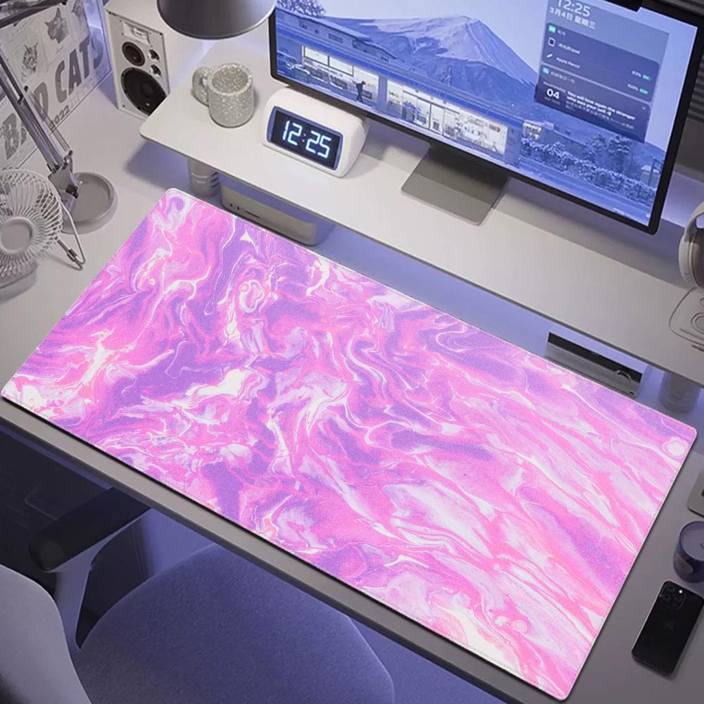 Strata Liquid Art Mouse Pad Computer Laptop Anime Keyboard Office Accessorie Large Mousepad Keyboard Game Teclado Fluid Desk Mat