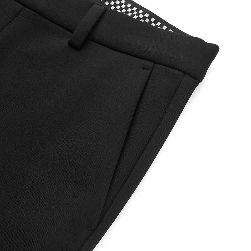 Septwolves Men's Geometric Print Straight Leg Casual Pants