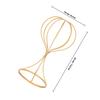 Metal Hat Display Stand Vintage Style Small Desktop Hat Rack Holder for Baseball Fisherman Hats Home Shop Decoration