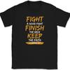 Fight A Good Fight Keep The Faith T-Shirt Christian Praise Jesus Tee