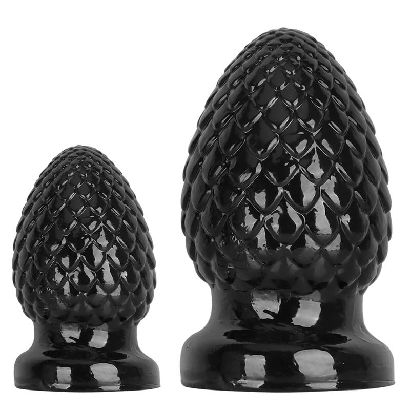 Oversized Black Anal Plug Rear Anal Expansion Anal Opening Female Masturbator Erotic Products