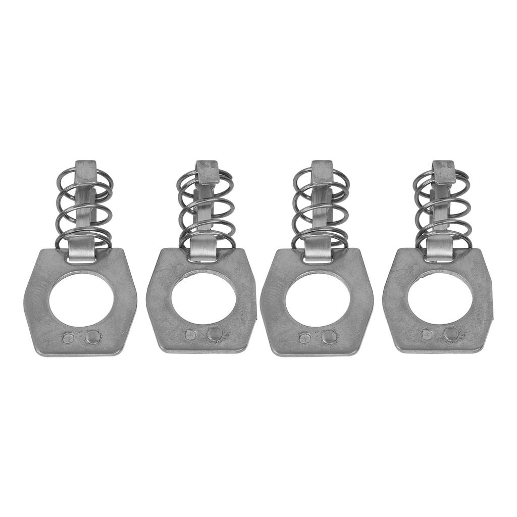4 Pieces Water Heater Cam Lock Stainless Steel Door Cover Latch Fastener Silver Color for RV Camper