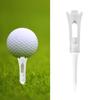 10er-Set Golf-Tees für das Driver-Training, Golf-Tees vom Typ Castles, geringer Widerstand, größere Weite, gleichbleibende Höhe