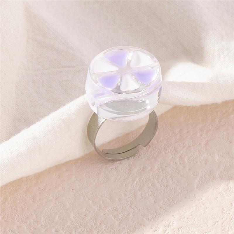 

Очарование из смолы, маленькое кольцо с ветряной мельницей, специальное толстое открытое женское кольцо на палец, подарки для женщин