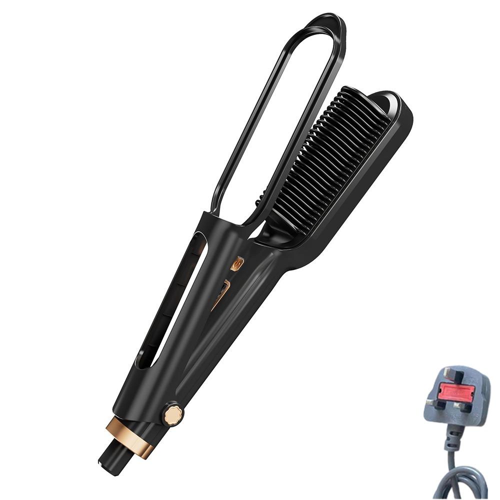 

Anti Scald Electric Hair Straightening Comb 2 in 1 Portable Hair Straightener Hair Styling Tool UK