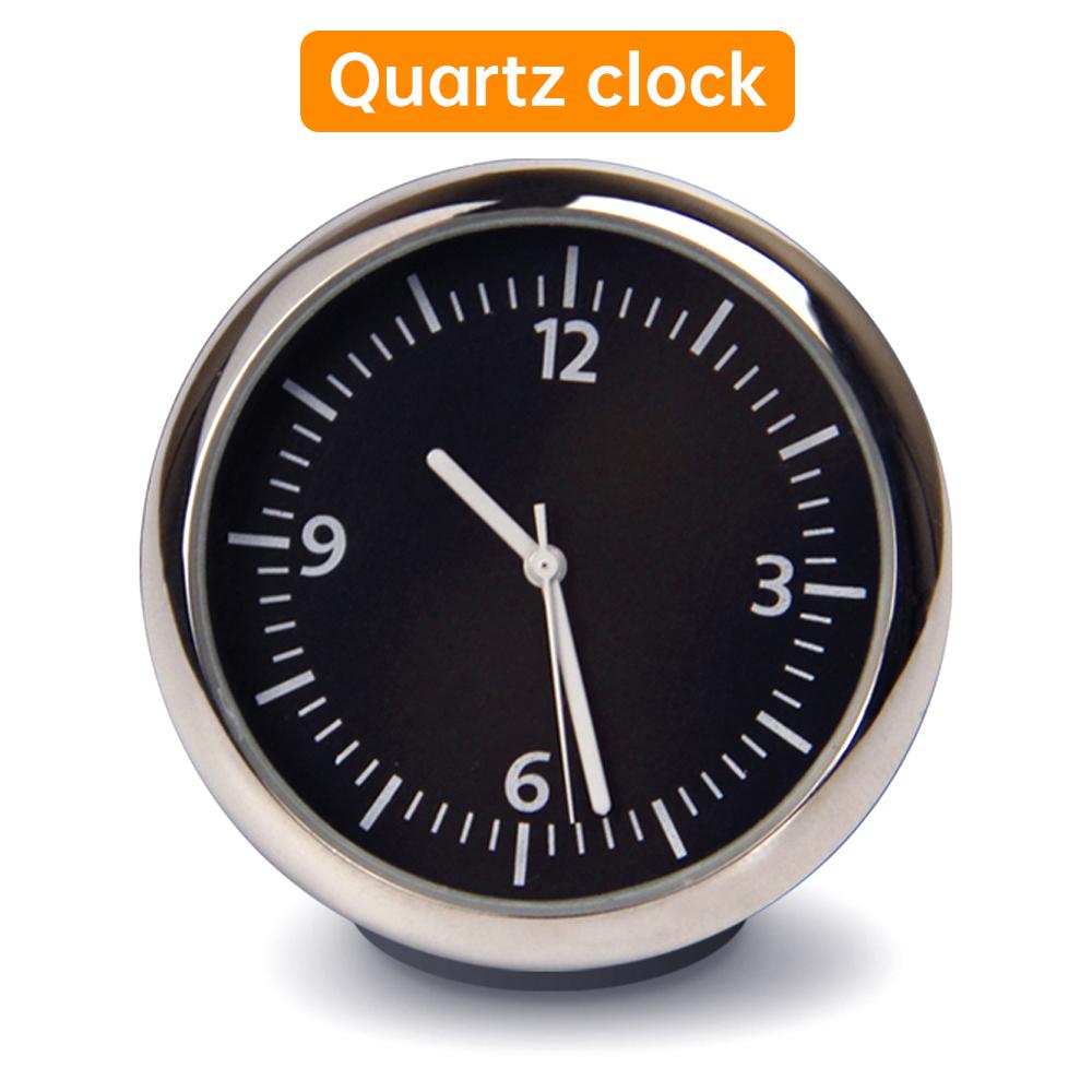 Automotive Quartz Watch Car Thermometer Automobile Digital Clock Mini Hygrometer Decoration Ornament Clock