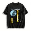 Vintage Glitch Style No Perfection Connections Graphic Tee Pure Cotton T-shirt