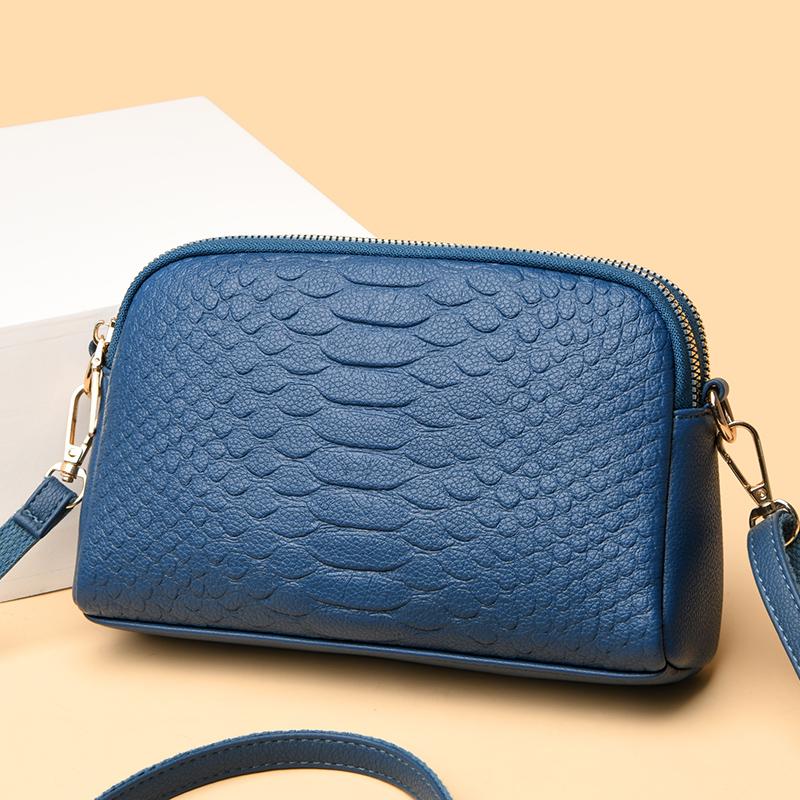 Small Crossbody Bag for Women Standard Crocodile Pattern Designer Shoulder Bag High-quality Women's Leather PU Messenger Bag