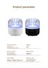 Creative Jellyfish Aroma Diffuser: Rotating Water Grass Humidifier with Essential Oil & Fragrance, Seven Color LEDs for Bedroom