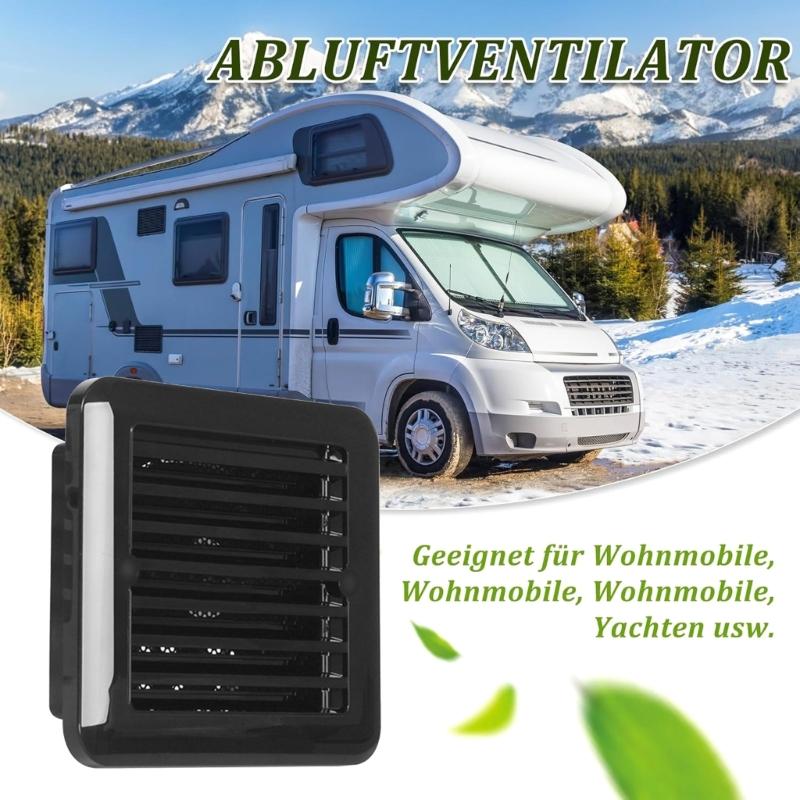 Motorhome Exhaust Fan With Advanced Airflows Technology Low Noise Design Weatherproof Suitable For Motorhome Ventilation