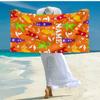 Custom Name Ultra-Soft Beach Towel with Teletubbies Theme,Ideal for Pool - Camping, Diving - Perfect Travel Essential, Vibrant Beach Towel.