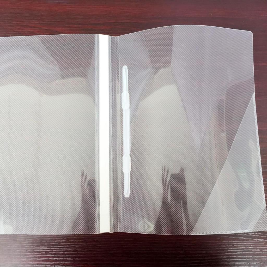 Verdickter Kunststoff-Binderclip mit zwei Löchern und zweiseitiger Konferenzberichtsmappe