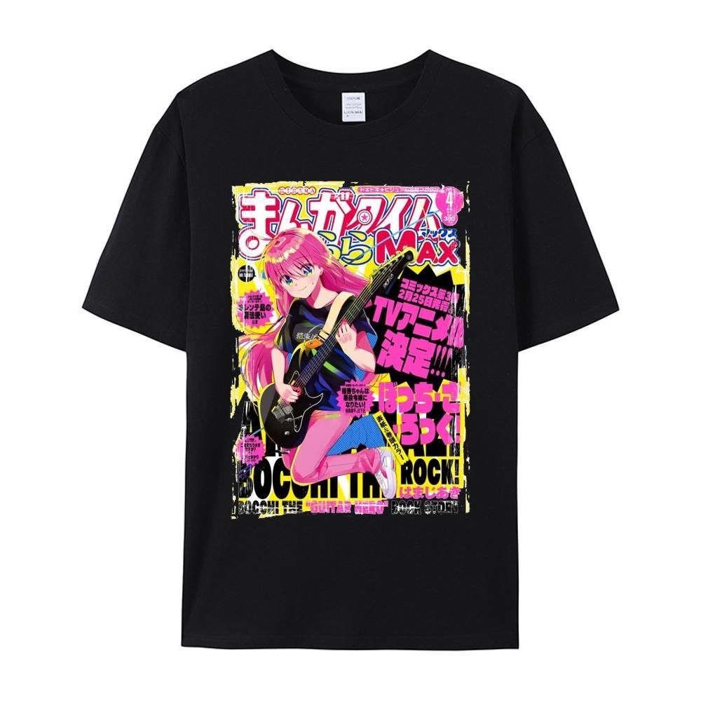 Bocchi the Rock Manga Ryo top donna top grafico femminile fumetto streetwear abbigliamento giapponese
