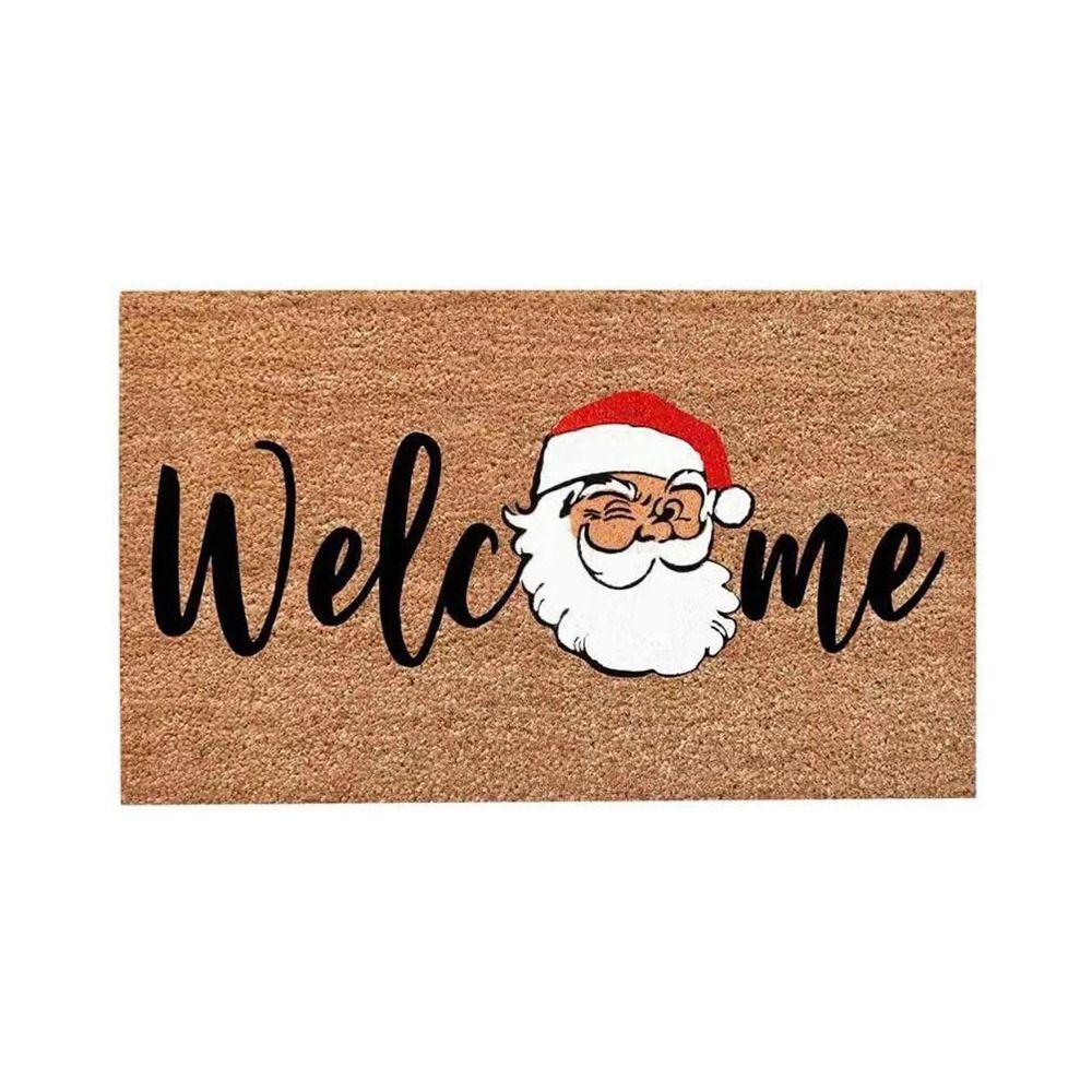 Mat Living Room Bedroom Xmas Home Decor Christmas Decoration Corridor Carpet Door Mat Hallway Mat