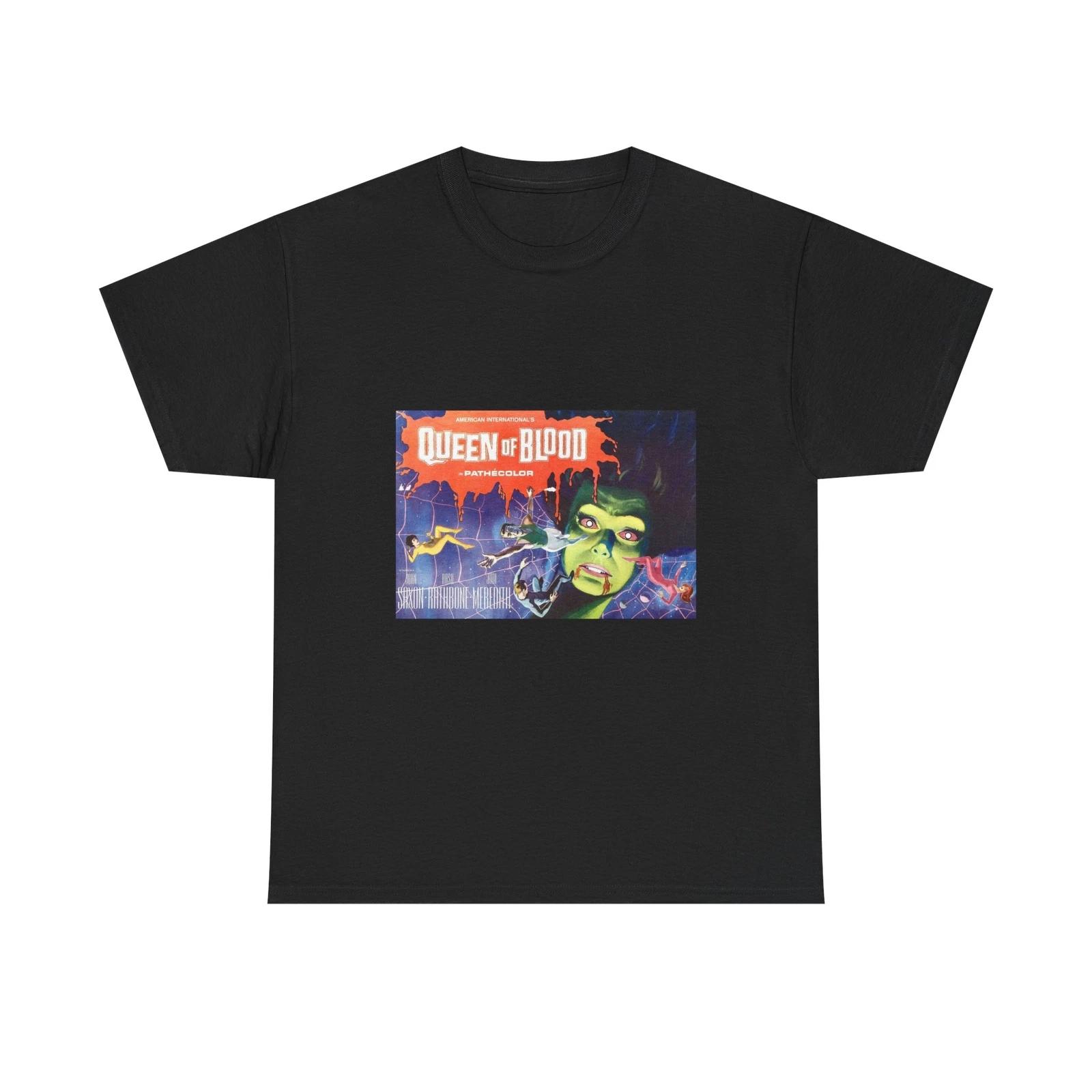 Queen of Blood (1966) Vintage Retro Sci-Fi Movie Poster kids boys kids boys kids boys kids boys kids boys T-shirt 150