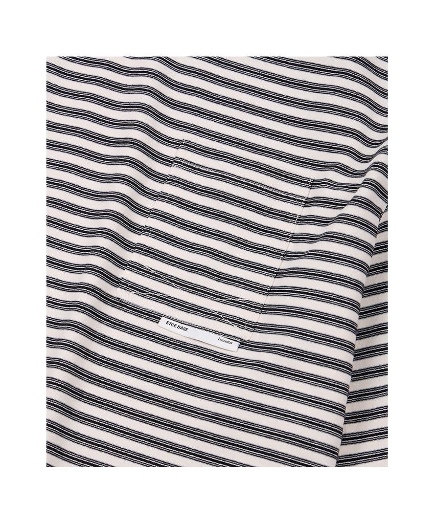 Itci (Base) Stripe Pocket Long Sleeve (Ivory)