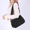 Mehrschichtige leichte Umhängetasche Damen Schultertasche Muttertasche für mittleres Alter