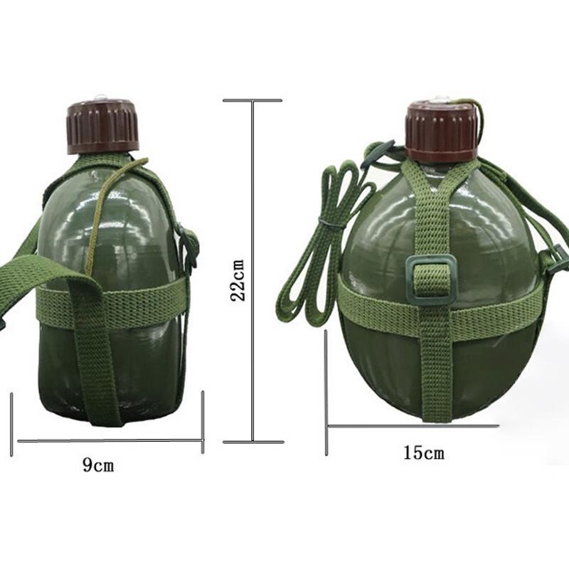 Portable Military Style Water Bottle
