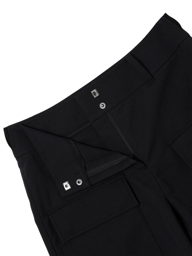 WIDEANGLE Co Pocket Point Half Pants L_Black