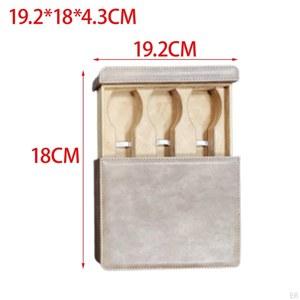 Pouzdro na hodinky Roll Case Display Box Přenosné Snadné přenášení na vynikajícím luxusním úložném organizéru
