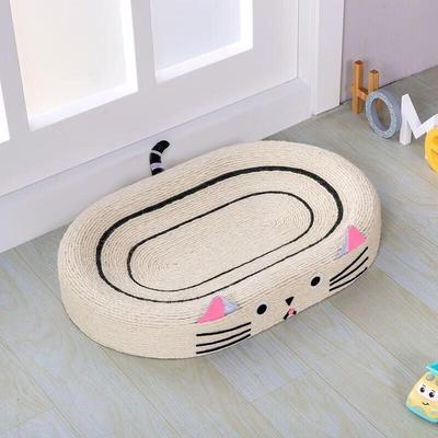 Sisal Cat Scratching Bed with Integrated Nest