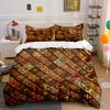 Geometric Mosaic Pattern Bedding Set Bedding set (1 duvet cover, 2 pillowcases, duvet not included)