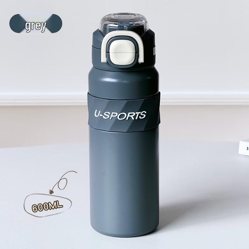 

OLOEY Double-Drink Insulated Stainless Steel Sports Water Bottle