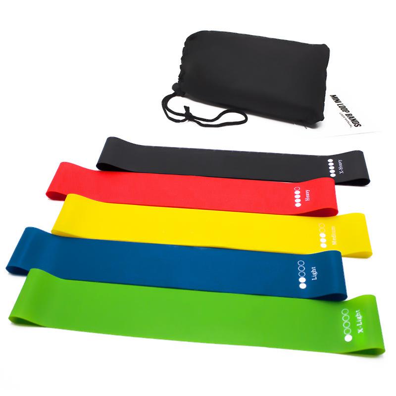 Yoga TPE Resistance Band & Ring Set