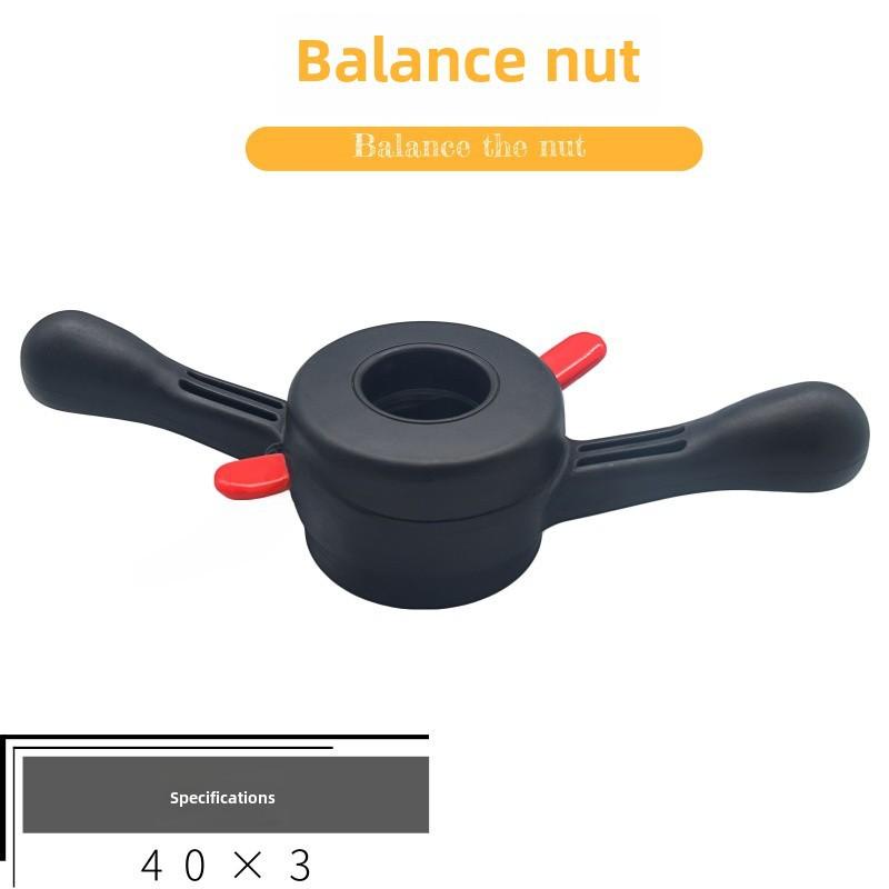Accessoires de machine à équilibrer les pneus de voiture dynamiquement, écrou rapide d'équilibrage, outil d'inspection d'écrou de blocage rapide, 40×3mm