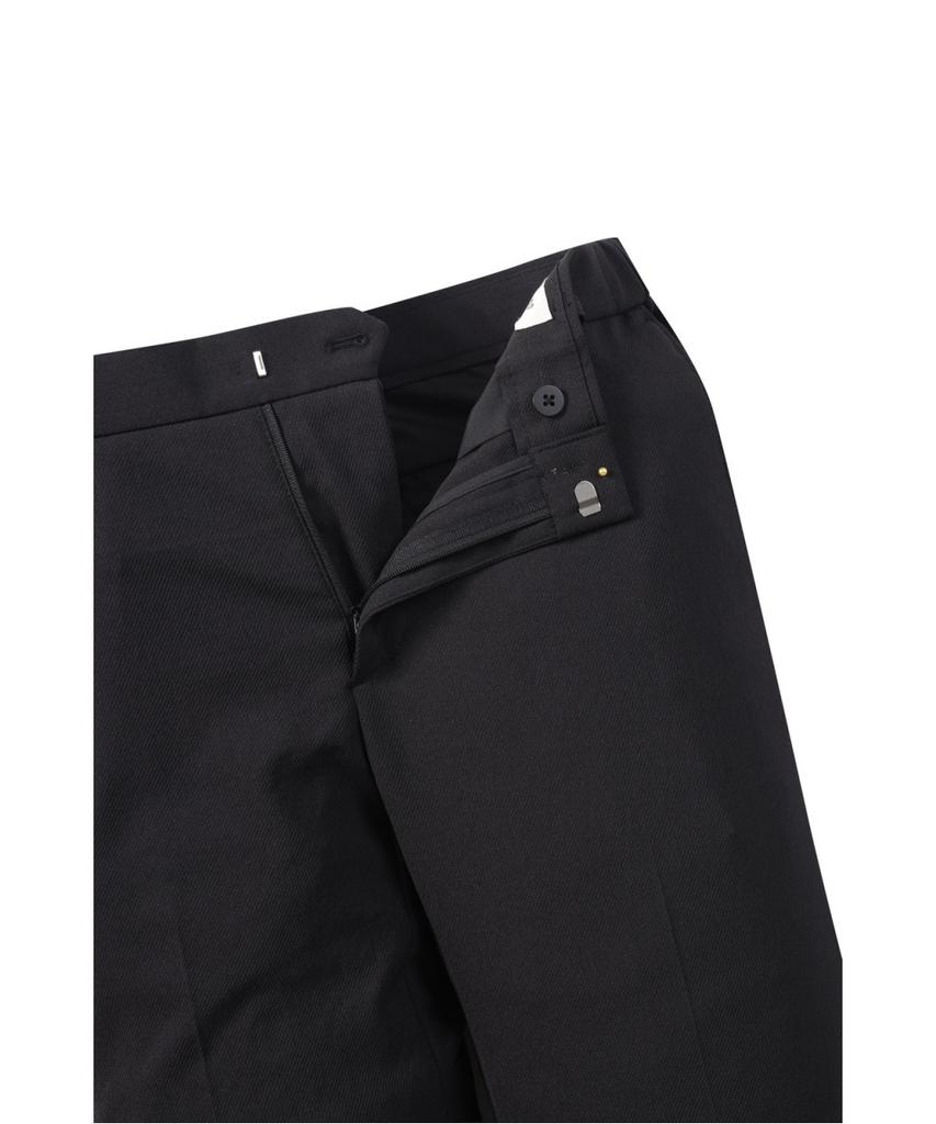 BRENTWOOD Washable Solid Twill Pants Brpnm26417Bkx
