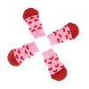 4Pcs/set Fashion Cats Shoe Pet Supplies Dog Shoes Anti-Slip Puppy Boots Knitted Socks