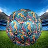 1 vnt. Vandenyno Jūrų Arkliuko Nuotykių Tematikos Futbolo Kamuolys, Dydis 5, Lengvas PVC, Lauko Treniruočių Futbolo Kamuolys, Sporto Dovana t61433