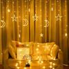 Moon Star Lights LED Light String Christmas Lights Decoration Holiday Lights Curtain Lights Wedding Neon Lights Fairy Lights