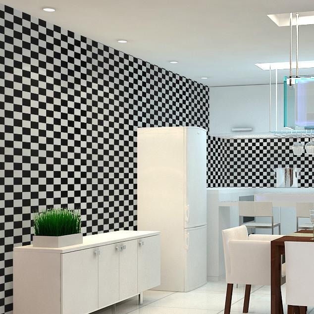 Self-Adhesive Waterproof Mosaic Tile Stickers Wallpaper Kitchen Backsplash Bathroom Cabinets Oil-Proof Renovation Film