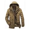 Men's Lambswool Removable Lining Cotton Coat Outdoor Casual Large Size Jacket
