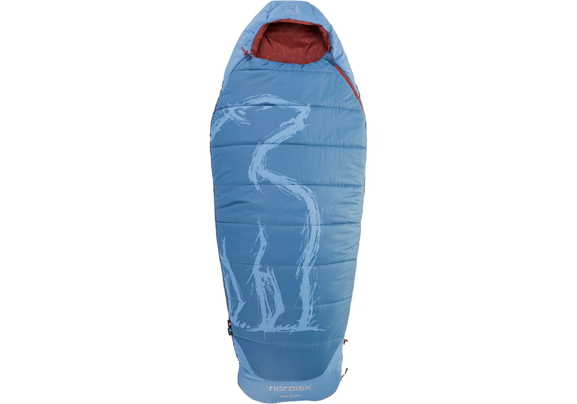 

NORDISK Outdoor Camping Kids Sleeping Bag PUK JUNIOR Majolica Blue Japanese 110350 [Genuine Product]