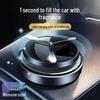 Solar-Powered Rotating Car Perfume Freshener - Long-Lasting Fragrance Car Ornament