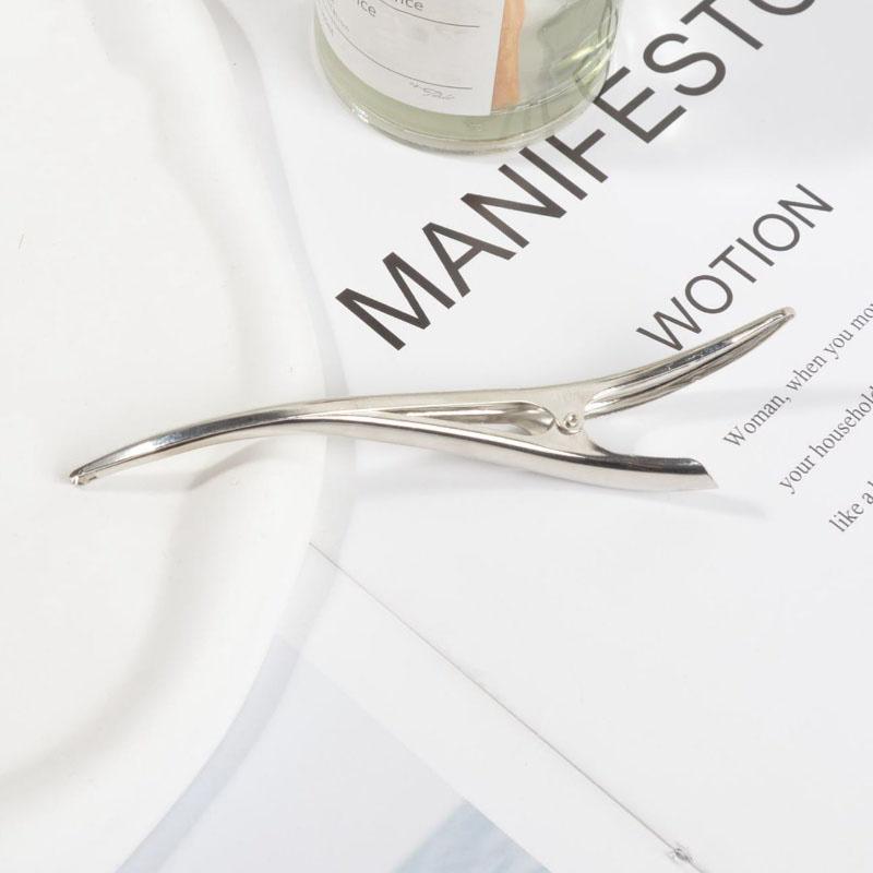 

Металлические зажимы для волос с S-образным узором для женщин, винтажные зажимы для волос с геометрическим рисунком, повязка на голову в виде краба, заколка для волос для девочек, аксессуары для волос