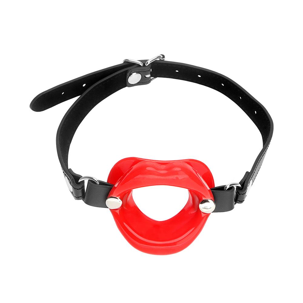 Open Mouth Gag Soft Harness Ball Gag Silicone Dog Bone BDSM Bondage Slave Gag Plug SM Sex Toys for Women Adult Products