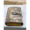 Hocus Pocus Buch der Zaubersprüche Leder Journal Deckle Edge Papier Drittes Auge Grimoire Journal Vintage Leder Journal Buch der Schatten Journal