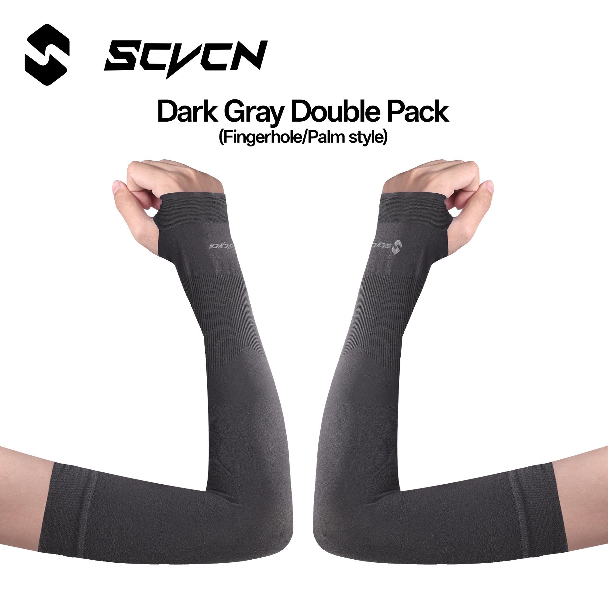 SCVCN Cycling Sleeve Arm Sleeve Men s Lightweight Sleeves Breathable Cooling Sports Ice Sweat-Absorbent Cycling Running Hiking