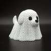 The Perfect Choice for Knitted Ghost Dog Statues, Halloween Ghost Dog Ornaments, and Ghost Puppy Halloween Ambiance Decorations